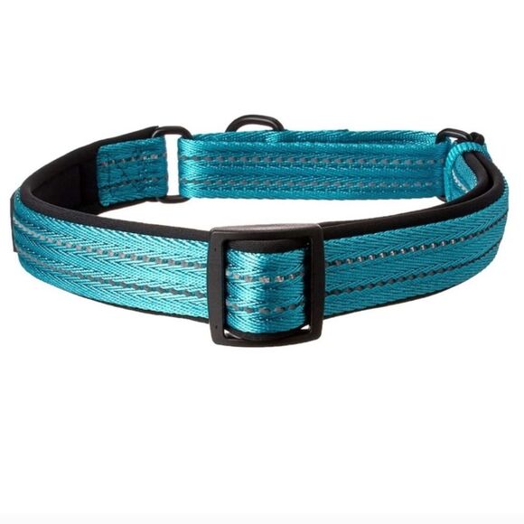 NEW Alcott Martingale Dog Collar Large Blue Reflective Stitching Neoprene - Picture 2 of 10